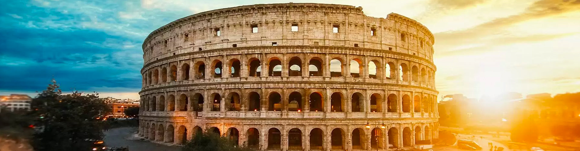 The Coliseum in Rome 