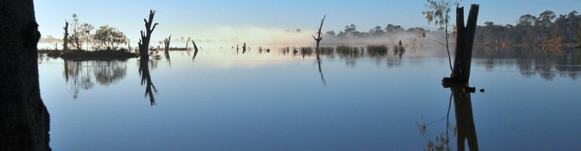 Nagambie Lakes in the Goulburn Valley Wine Region of Victoria