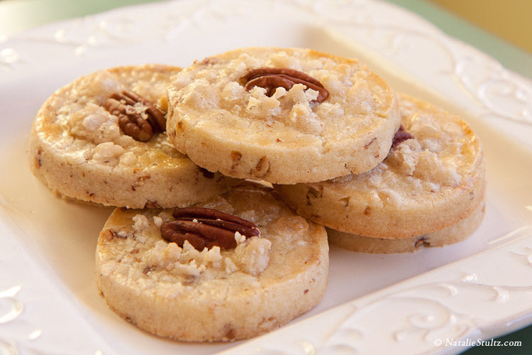 maple shortbread cookies baked in vermont