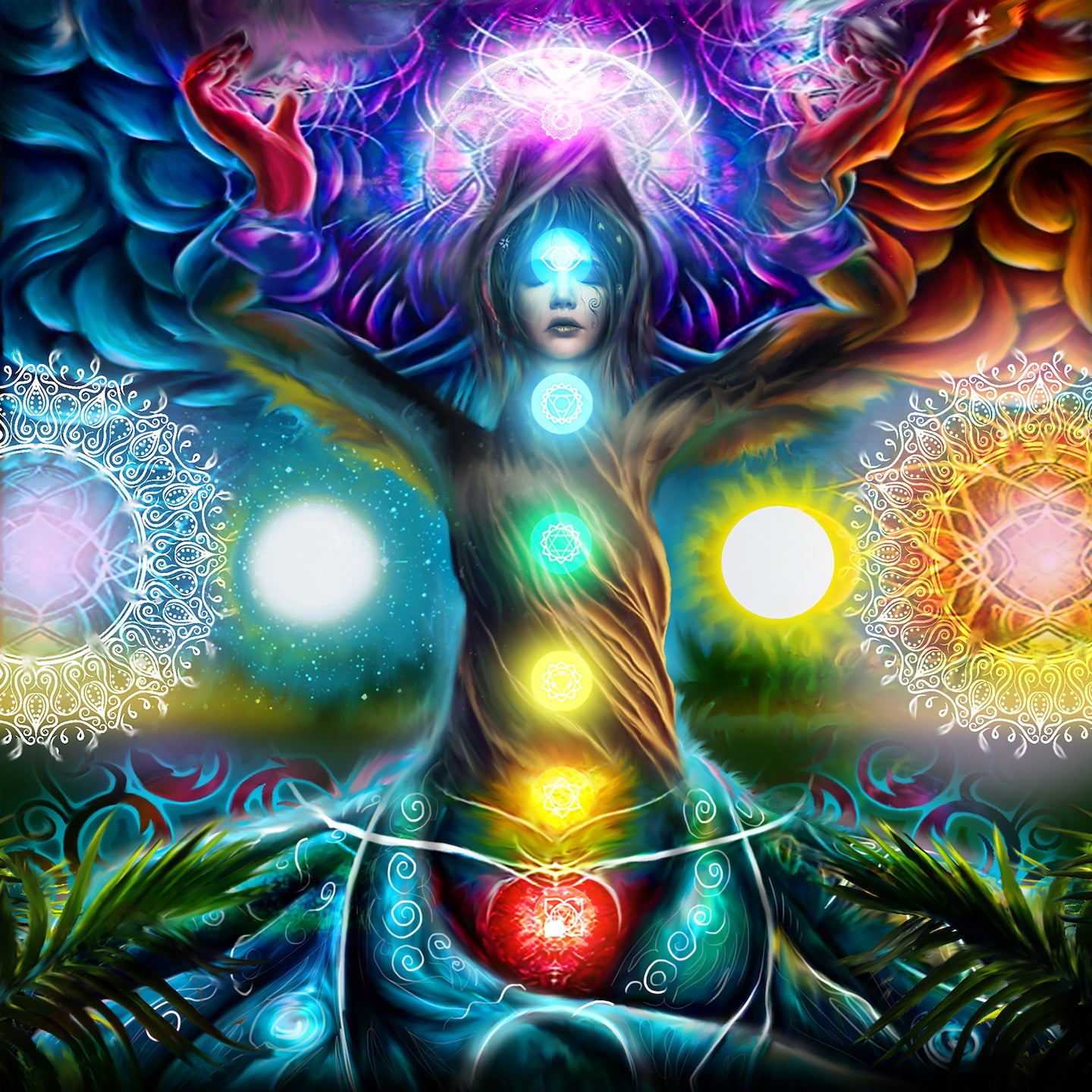 heart chakra art