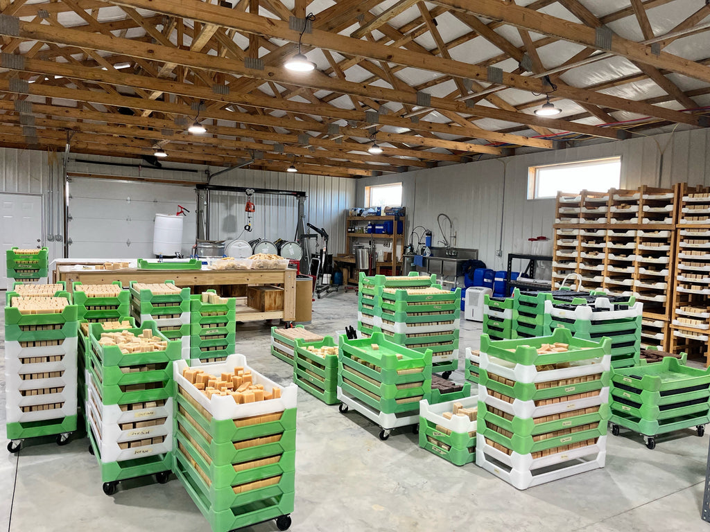 Inside the Southern Natural soap shop