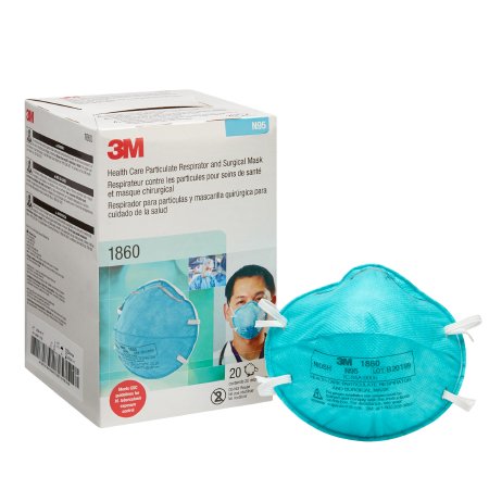 3M 1860 N95 Face Mask - Box of 20