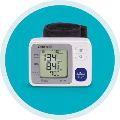 omron 3 series wrist blood pressure monitor target