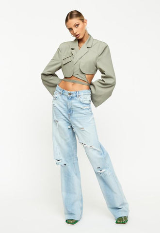 '90S Inspired denim Jeans | Cobain jeans by Lioness
