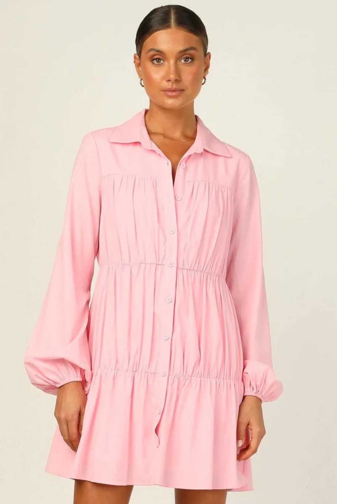 Chanel Style Pink Dress, Women's Fashion, Dresses & Sets, Dresses on  Carousell