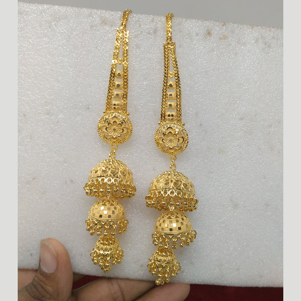 Shop Gold Kaan Earrings Design - Senco Gold and Diamonds