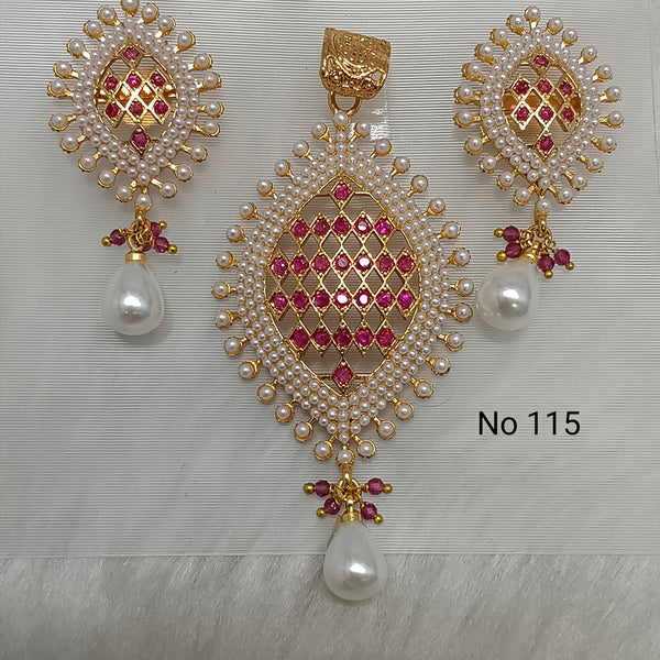 CZ chandbali earrings with emeral stone model and pearls design - Swarnakshi  Jewelry