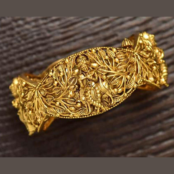 Benzer Antique Gold Polish Kada