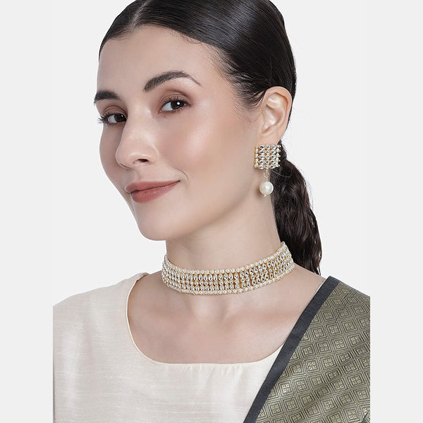 Wonderful Choker Necklace Set With Earring For Women & Girls