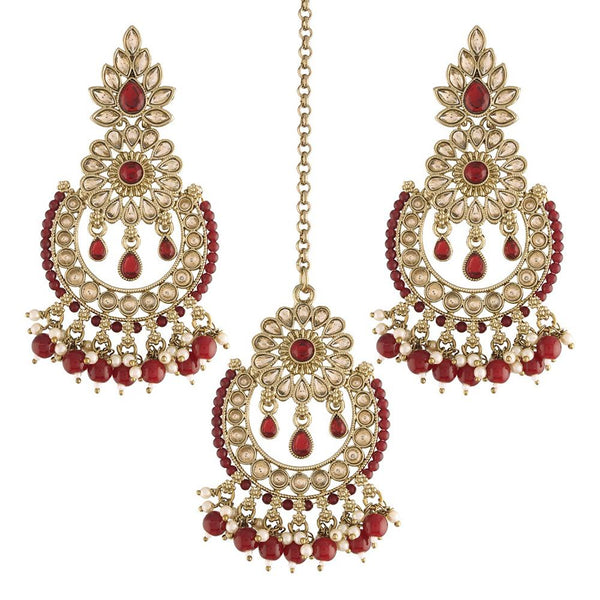 Amazon.com: Aheli Wedding Designer Choker Necklace with Jhumki Earrings  Maang Tikka Set Ethnic Bollywood Traditional Fashion Stylish Jewelry for  Indian Women & Girls : Clothing, Shoes & Jewelry