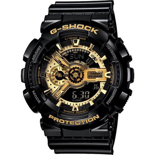 GAB001-1A, G-SHOCK ANALOG-DIGITAL Black
