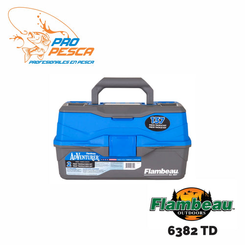 Flambeau Adventurer 89-Pc Tackle Box Kit