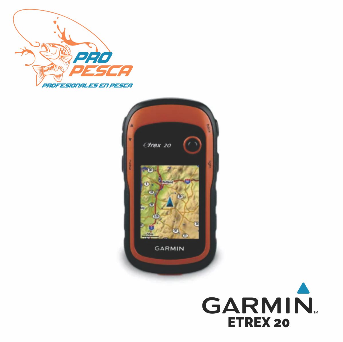 vehículo Implacable rotación GPS Garmin eTrex 20 – Pro Pesca