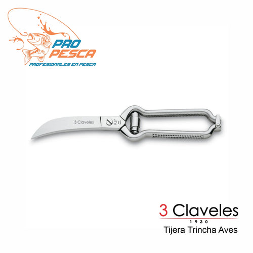 Cuchillo 3 Claveles Carnicero Proflex 8 (20cm) RO/AZ/AM – Pro Pesca