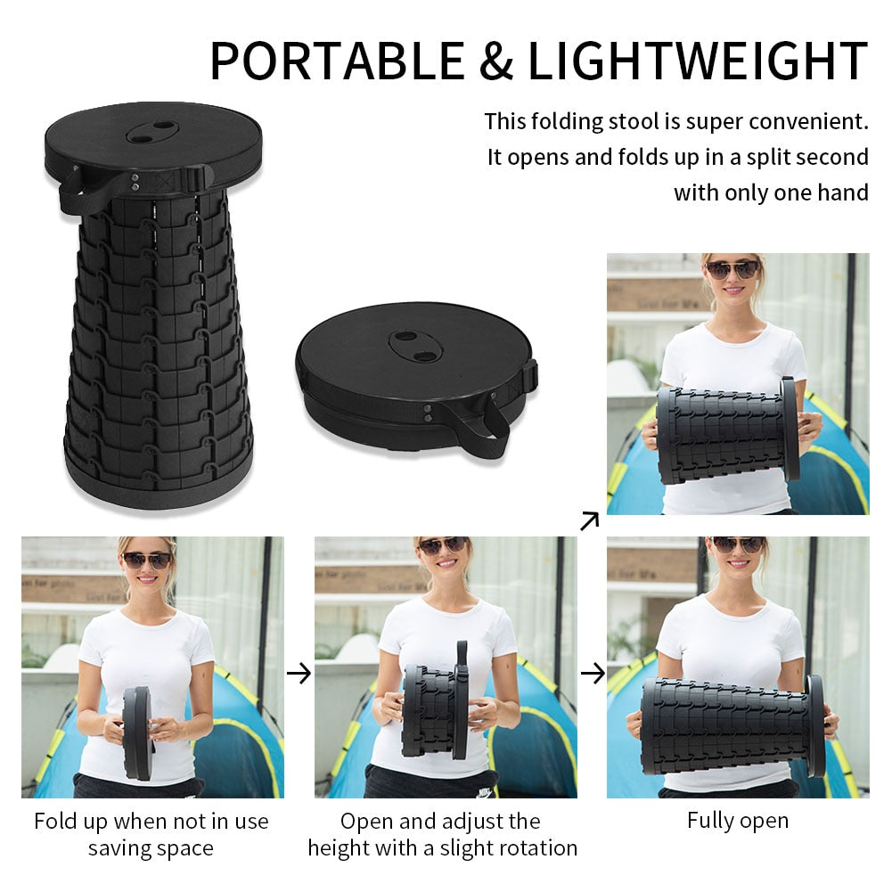 portable fold up stool