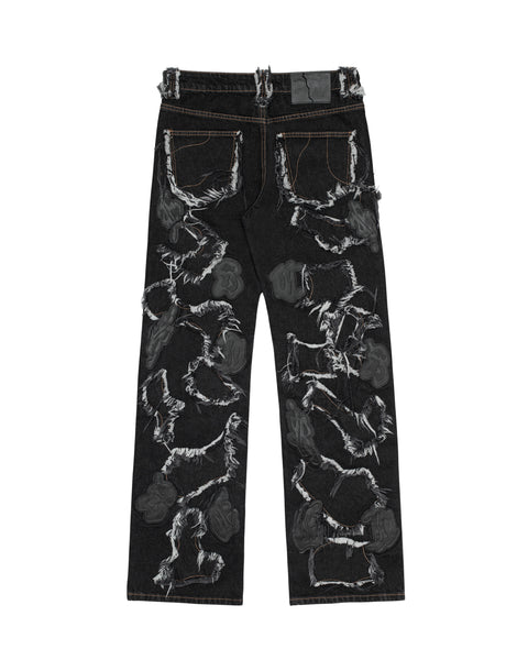 Black Patch Jeans – Worldwide