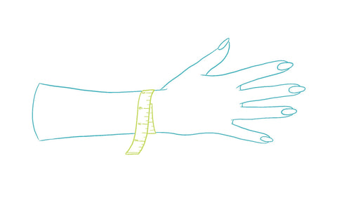 Bracelet Sizing: How to measure your wrist size