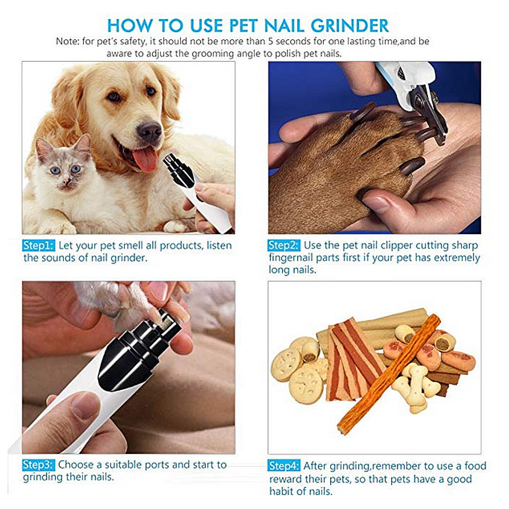 rechargeable dog nail trimmer