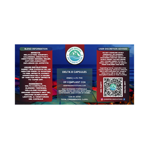 Delta 8 Capsules - Hempire Innovations - Lecithin Capsules