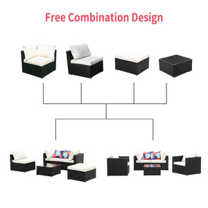 SKU: DP-RS037 - 5 Piece Outdoor Patio Furniture Set