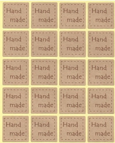 Etichette Hand Made Craft Decochic
