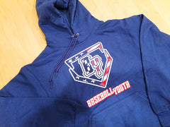 Baseball Youth® Elite (Blue) Home Plate Hoodie Sweatshirt