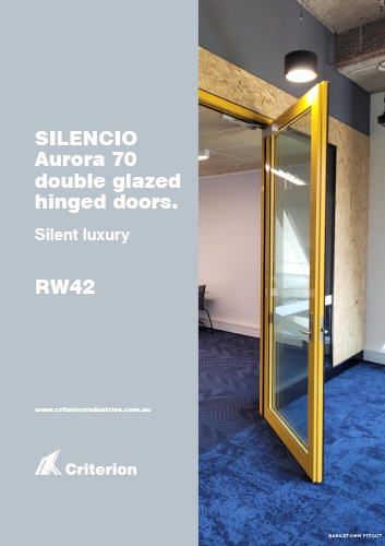 Silencio Hinge door