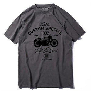 Custom Special Motorcycle Cotton T Shirt