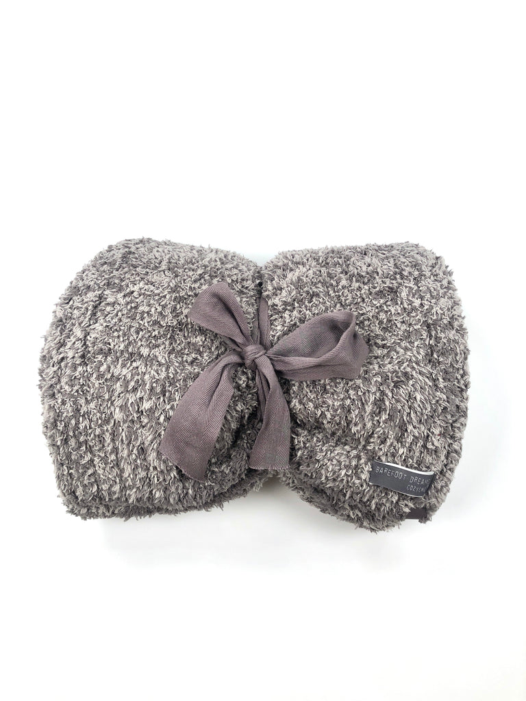 Cozychic Cable Infinity Scarf Carbon By Barefoot Dreams