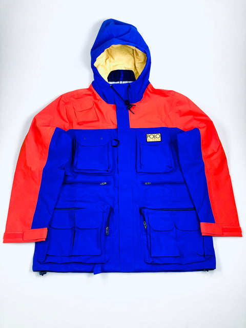 polo orange jacket