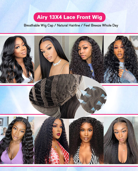 Air 13x4 Lace Front Wig
