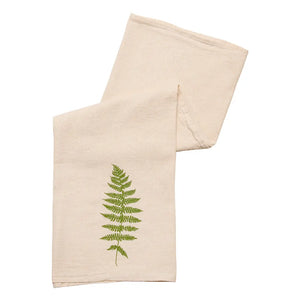 Fern 100% Cotton Tea Towel - Cinder + Salt - The Woods Maine 