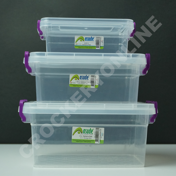 PLASTIC STORAGE Containers with Screw Top Lids Food Canisters Sun Pet JARS  Large