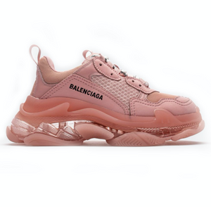 balenciaga rose triple s