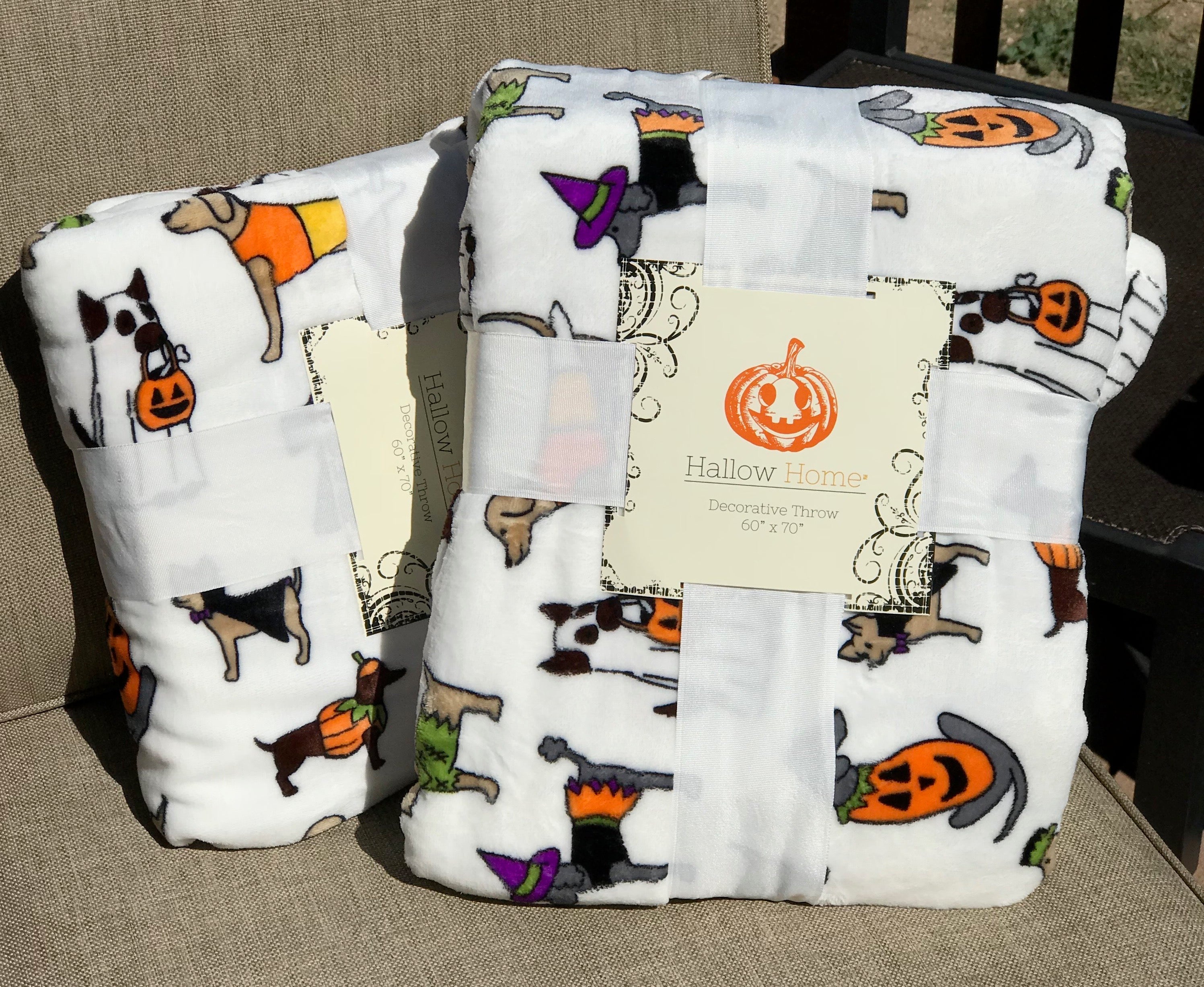 Halloween Decorative Fleece Throw Blanket