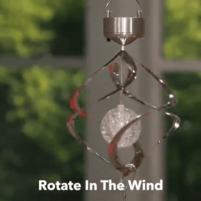 Image result for solar wind chime gif