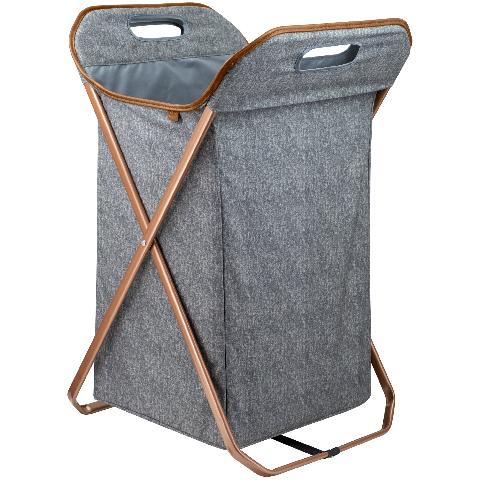 Clevermade Collapsible Laundry Caddy, Large Foldable Clothes Hamper Bag, Laundry