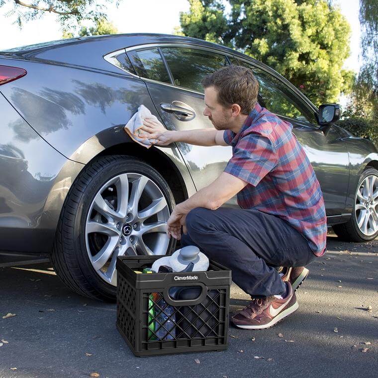 Collapsible Milk Crate - CleverMade