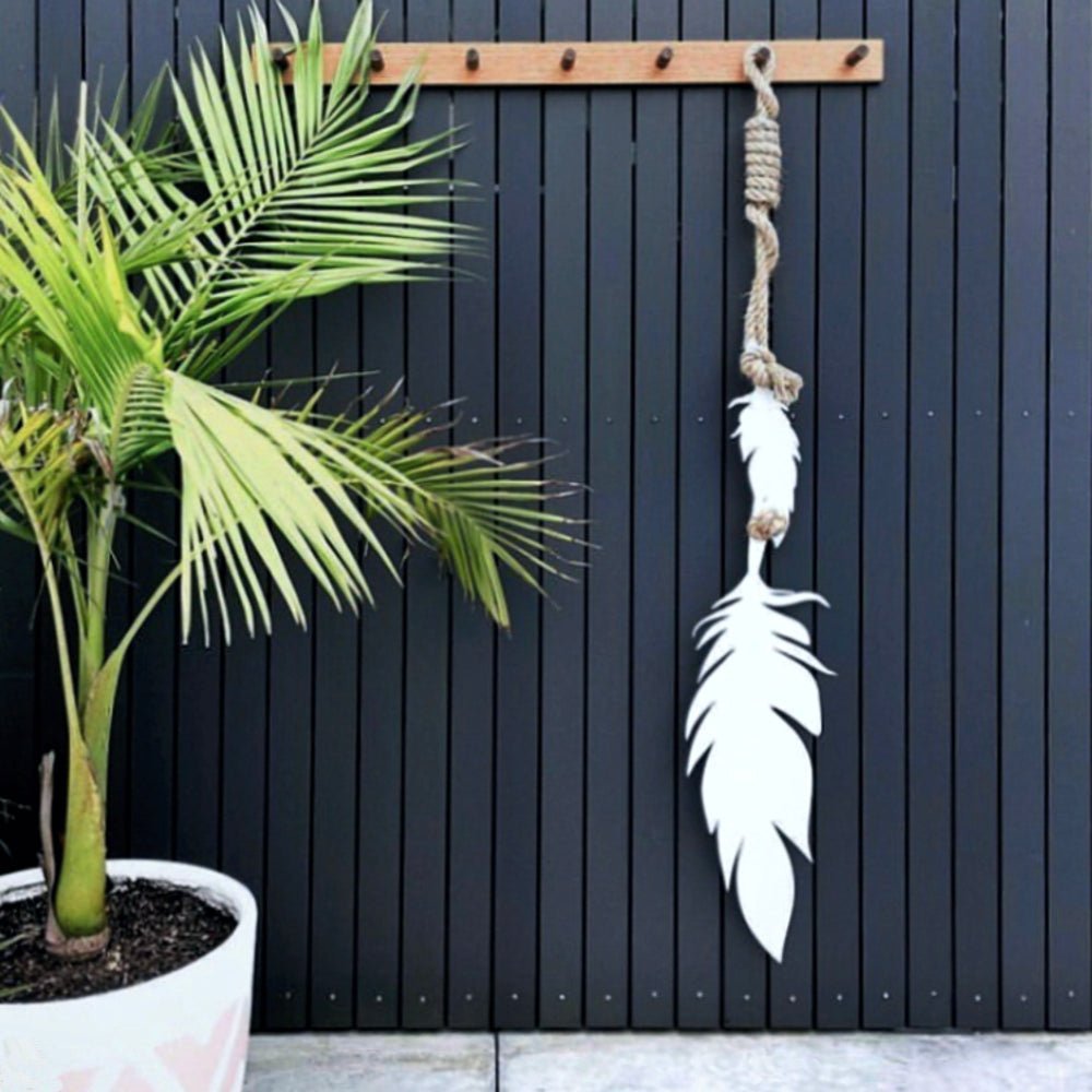 Outdoor Wall hook frangipani - LisaSarah Steel Designs NZ