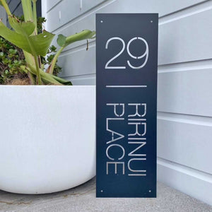 Large steel custom Address Signs for your House NZ Australia