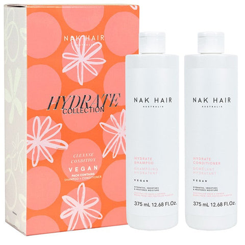 Nak Hydrate Collection Shampoo and Conditioner 375ml Duo - Australian Salon Discounters
