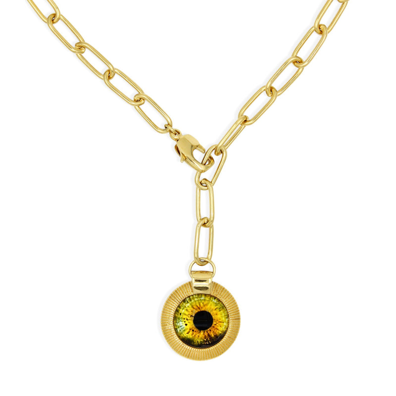 SOLEIL Necklace - Gold with Magic Eye