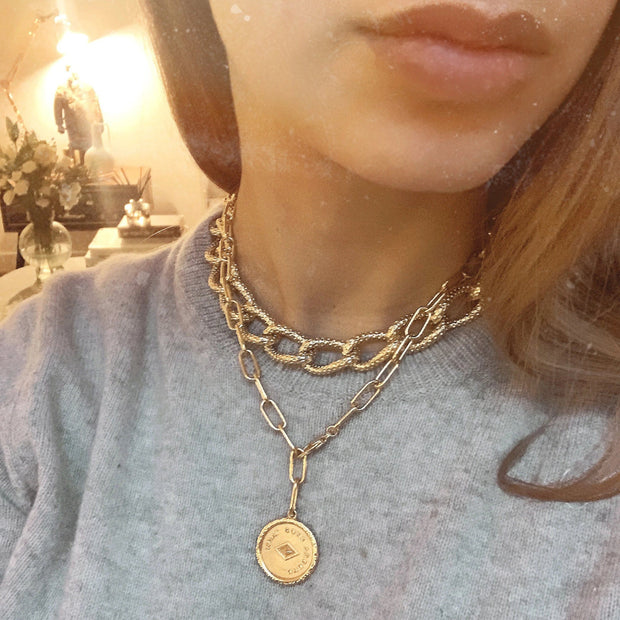 tiffany coin necklace