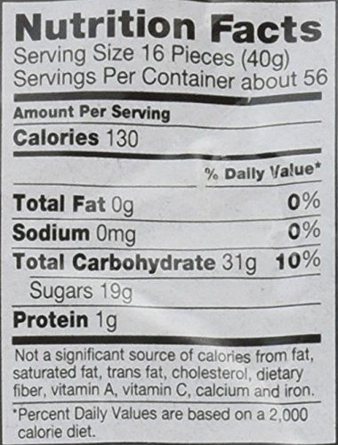 black forest organic gummy bears nutrition facts