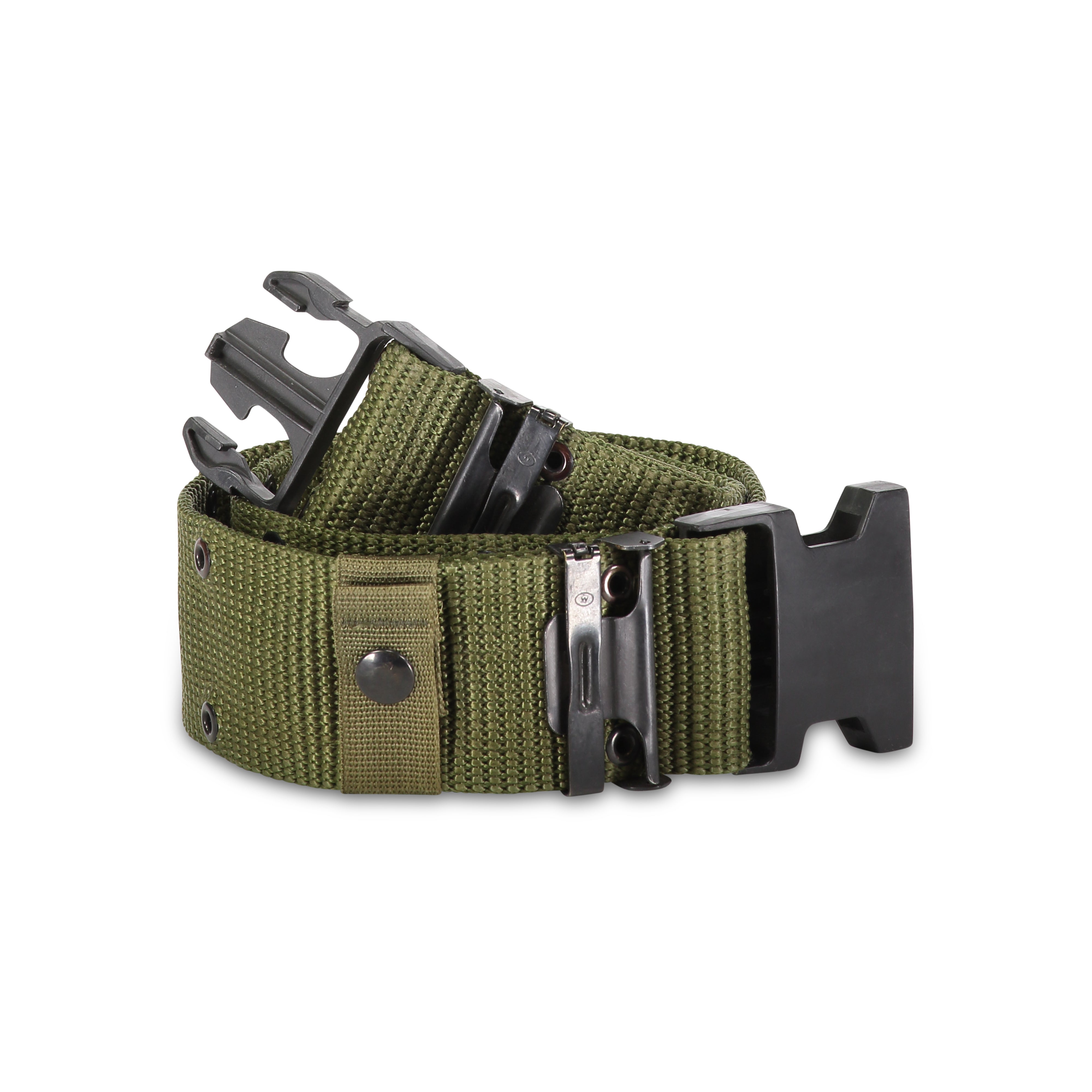 Military Pistol Belt with Quick-Release Buckle – McGuire Army Navy