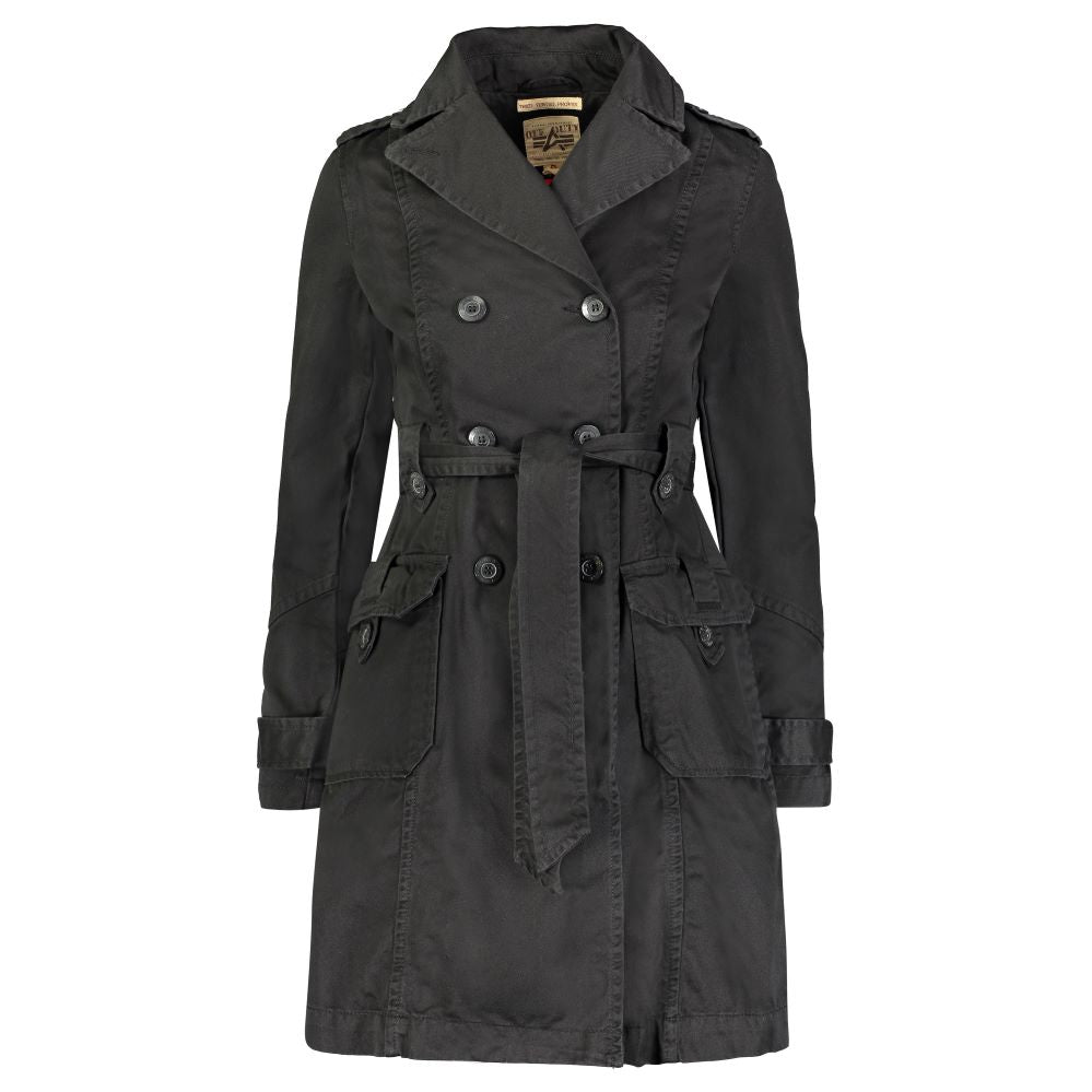Womens Cotton Military Trench Coat – McGuire Army Navy