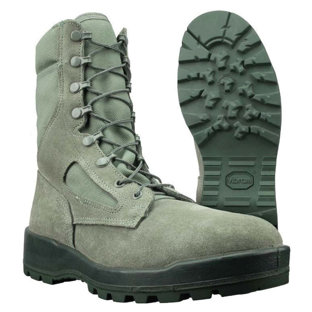 green air force boots