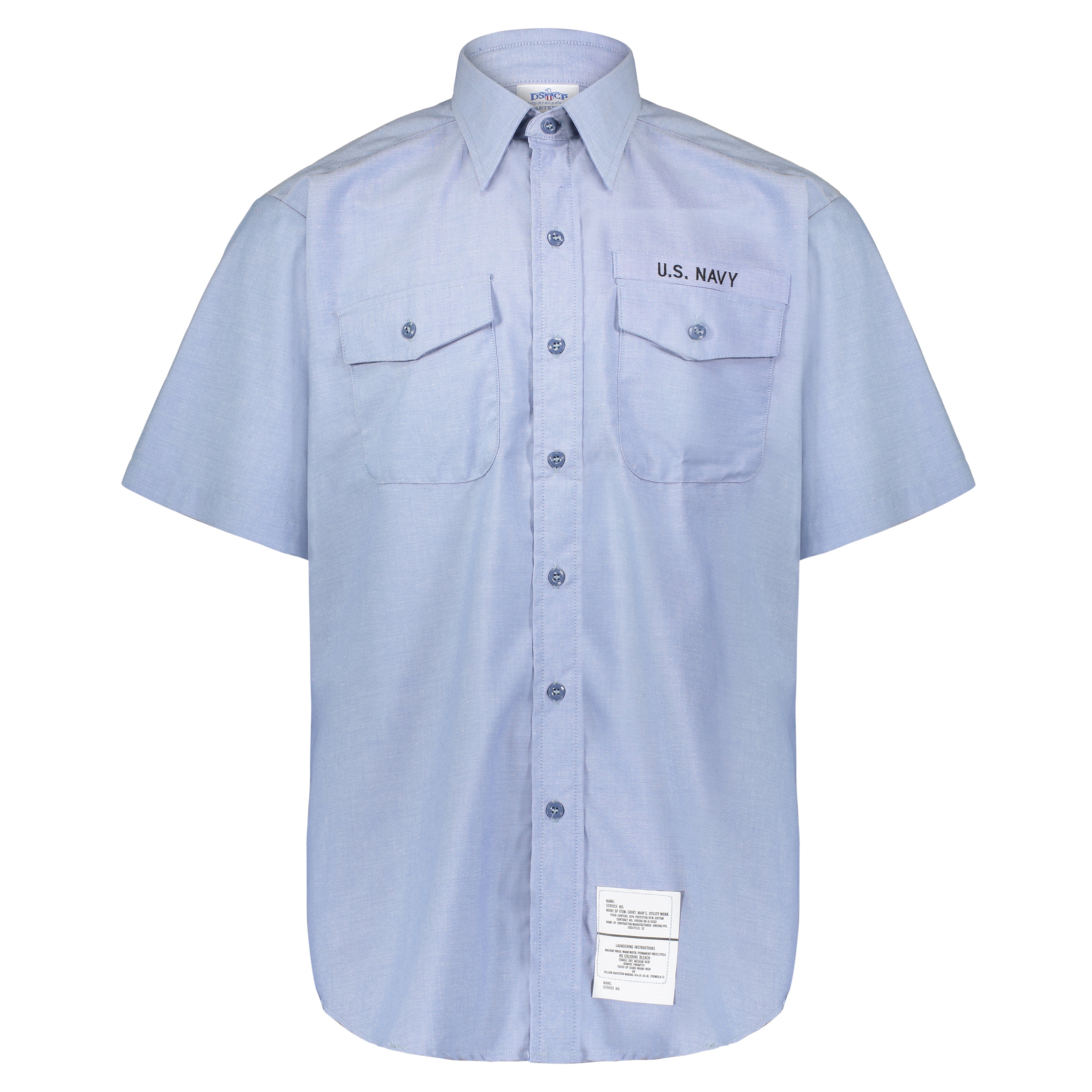 DSCP Chambray Short Sleeve Shirt – McGuire Army Navy