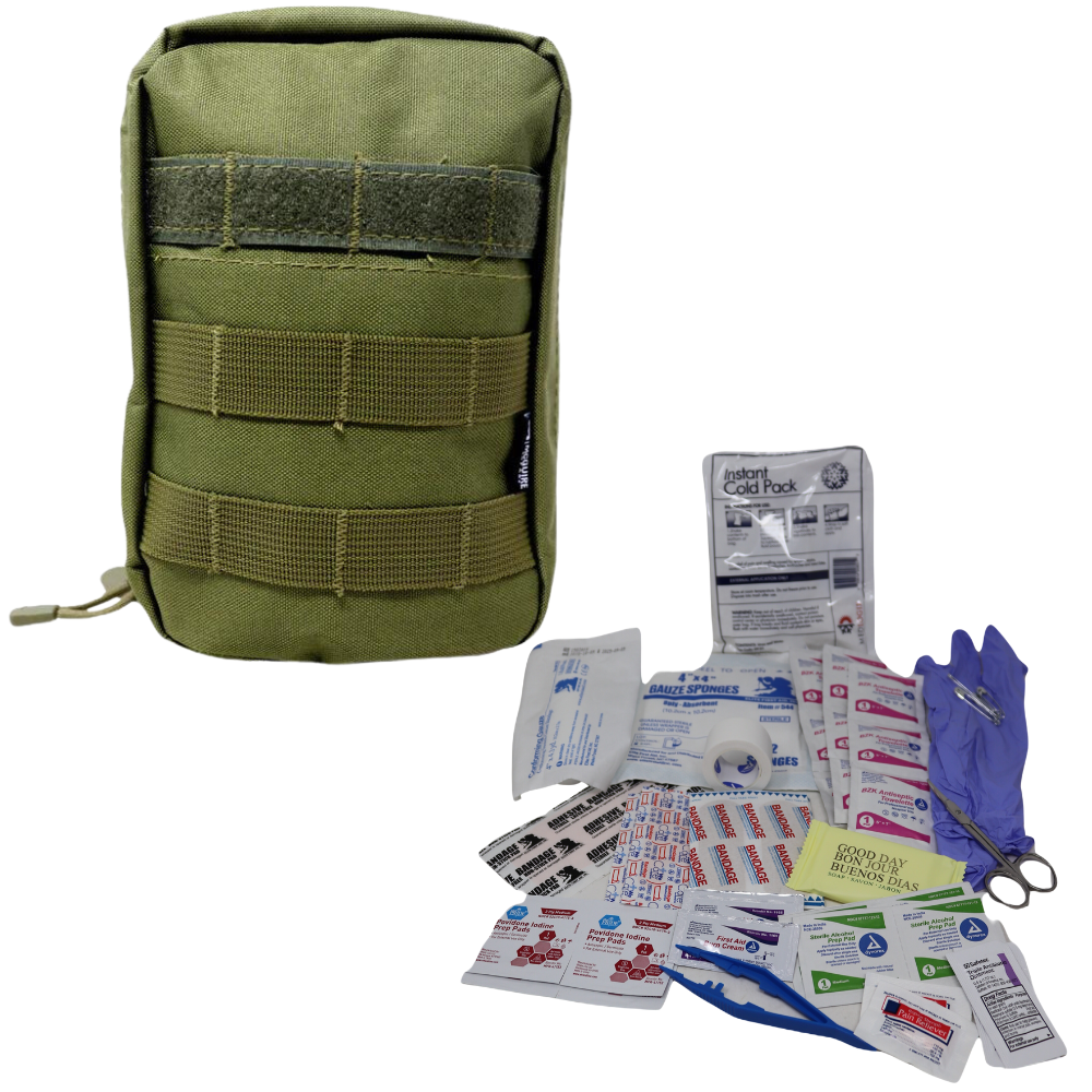 IFAK Pouch w/ 48-Piece First Aid Kit Insert