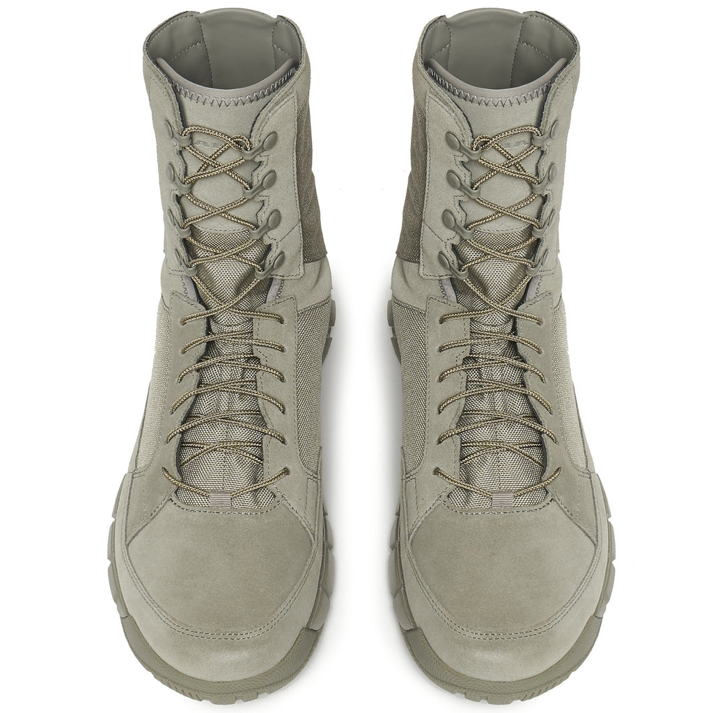 sage green oakley boots